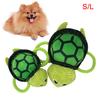 Pet Dog Puppy Cute Sea Turtle Shape Plush Doll Cotton Rope Squeaky Bite Play Toy