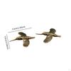 Brass Bird Statue Miniature Figurine Creative Vintage Design Tabletop Souvenir Ornament Tea Pet