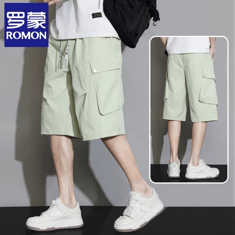 Men s Ice Silk Quick-Dry Workwear Shorts 5XL