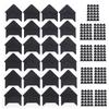 10 Sheets Scrapbook Corners Adhesive Backed for Photo Storage Journal Diary Organizer Creative Crafting Projects Long Term