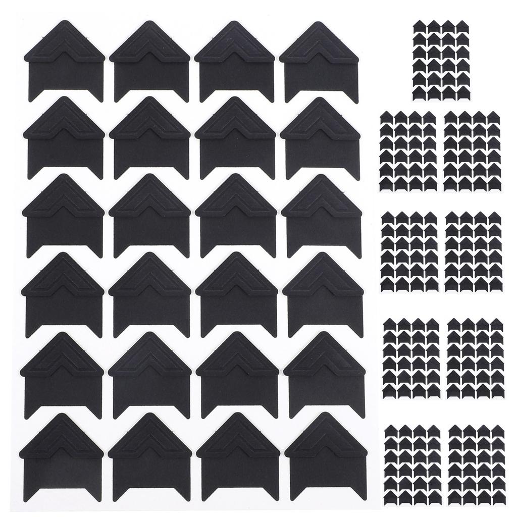 10 Sheets Scrapbook Corners Adhesive Backed for Photo Storage Journal Diary Organizer Creative Crafting Projects Long Term