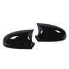 1 Paar Rückspiegelabdeckung 1K0857538 Glänzend Schwarz Sportlicher Look Türseite Rückspiegelkappe für