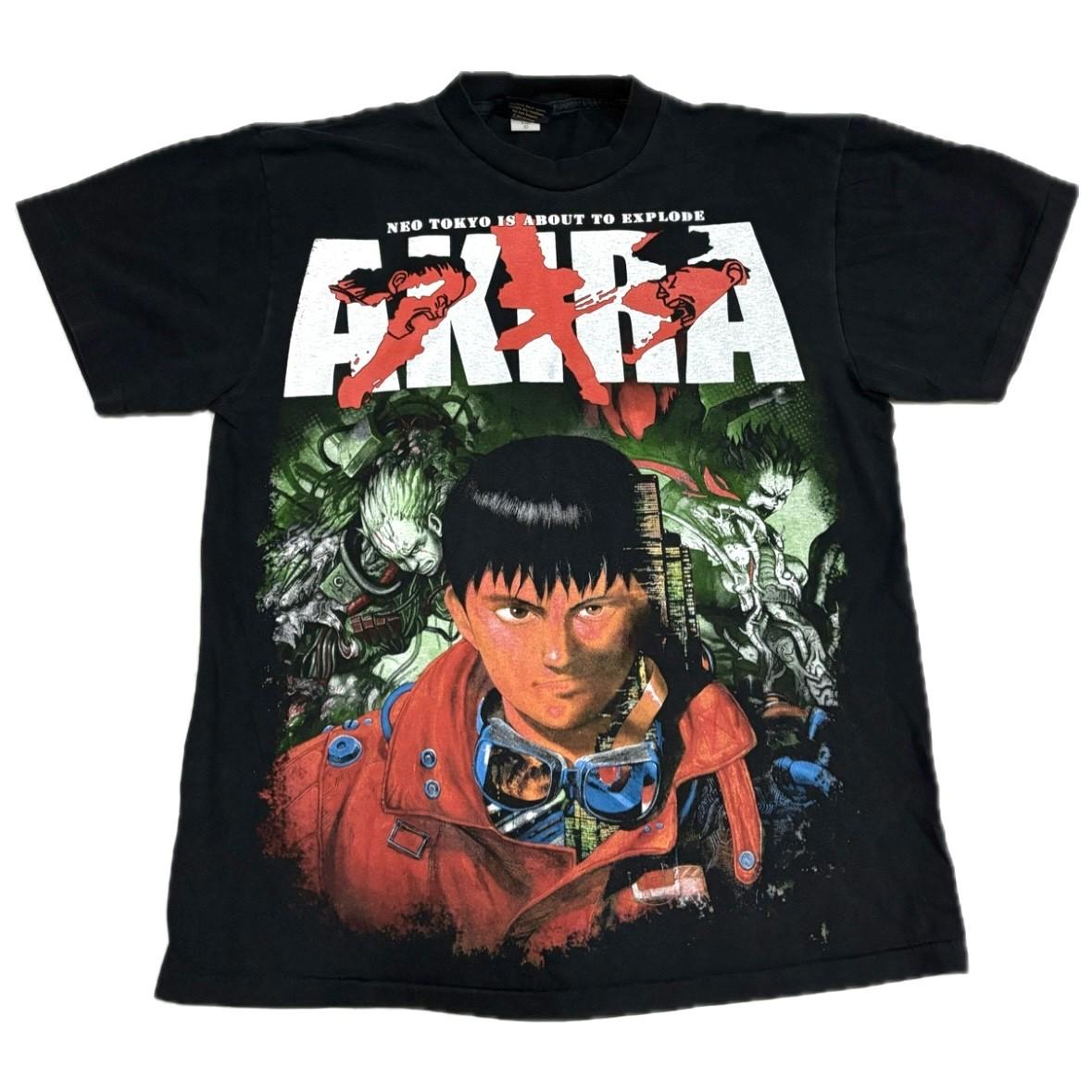 Vintage Akira Anime AOP All Over Print XL 80s Japan Single Stitch Shirt REPRINT 2XL