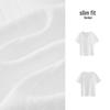 Semir Women's Slim Fit Ruffle Trim Cotton T-Shirt