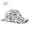 Original Design Hats Men and Women Spring and Summer Thin Breathable Sunscreen Visor Hard Top Cap Personality Trend