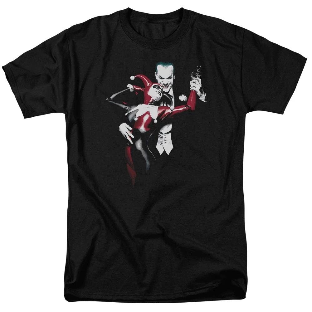 DC Comics - Batman - Harley And Joker -  Unisex Children s T-shirt - Black 160