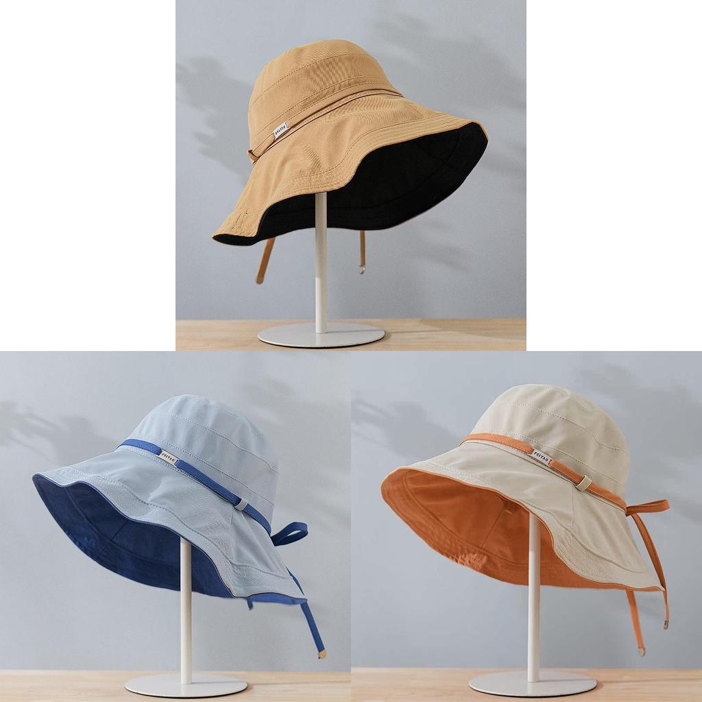 Fisherman Hat Women Sun Protection Summer Wide Brim Shade For Casual Outdoor Activities