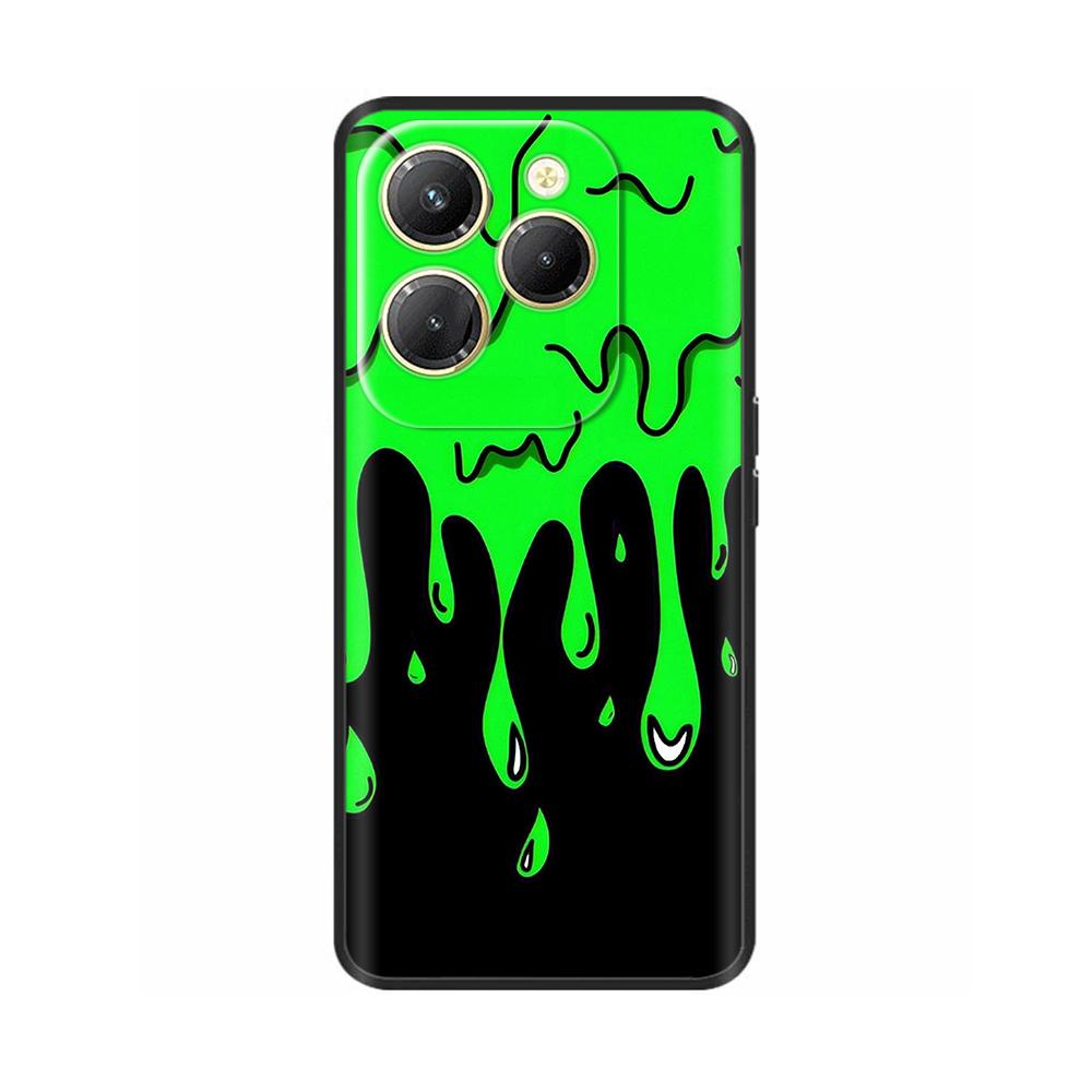 Für Infinix Hot 40 Pro Hülle Stoßfestes Silikon Weiche Handyhülle Rückseite für Infinix Hot 40 Pro Hot40 40i Hot40i Hüllen Fundas
