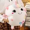 1pc 30cm Soft Animal 3 In 1 Pillow With Blanket Kawaii Plush Dinosaur Unicorn Elephant Cat Toy Stuffed Handwarmer For Children