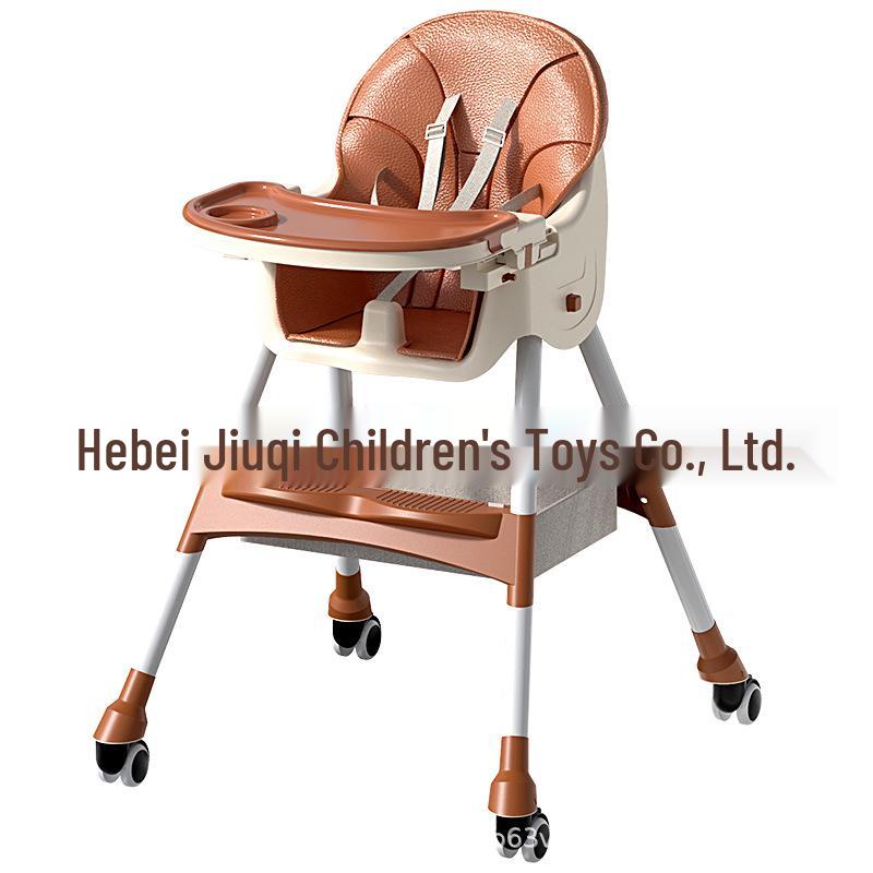 Multifunctional Adjustable Foldable High Chair for Infants and Toddlers