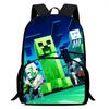 Minecraft Printed Backpack Children'S Elementary School Bag