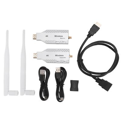 HD Multimedia Interface Transmitter Receiver 4K Wireless Plug and Play 50m HD Video Extender