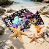 Custom Name Personalized Dandy's World Print Beach Towel, for Trip Camping Beach Party Home Decor, Birthday Gift for Family & Friends