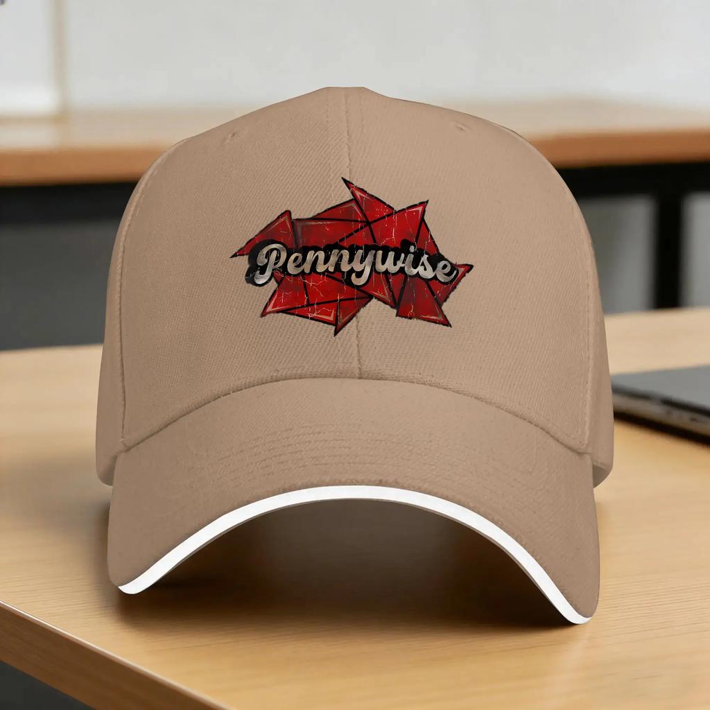 Punk Art Pennywise Band Merch Casual Baseball Cap Spring Trucker Hat Dropshipping Kpop Rock Hip Hop Hats Men Adult Y2k Cute Caps
