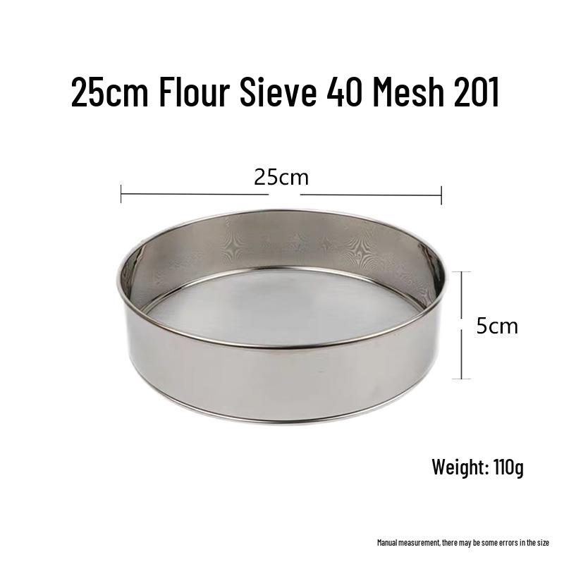 Stainless Steel Fine Mesh Flour and Sugar Sifter Tool