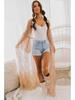Lace Beach Cardigan: Cross-border Bikini Cover-Up and Seaside Swimsuit Sunscreen Jacket for Beach Vacations.