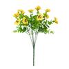 Artificial Flower Artificial Eucalyptus Leaf Pansy Interior Home Decoration Wedding Decoration Artificial Flower Fake Flower