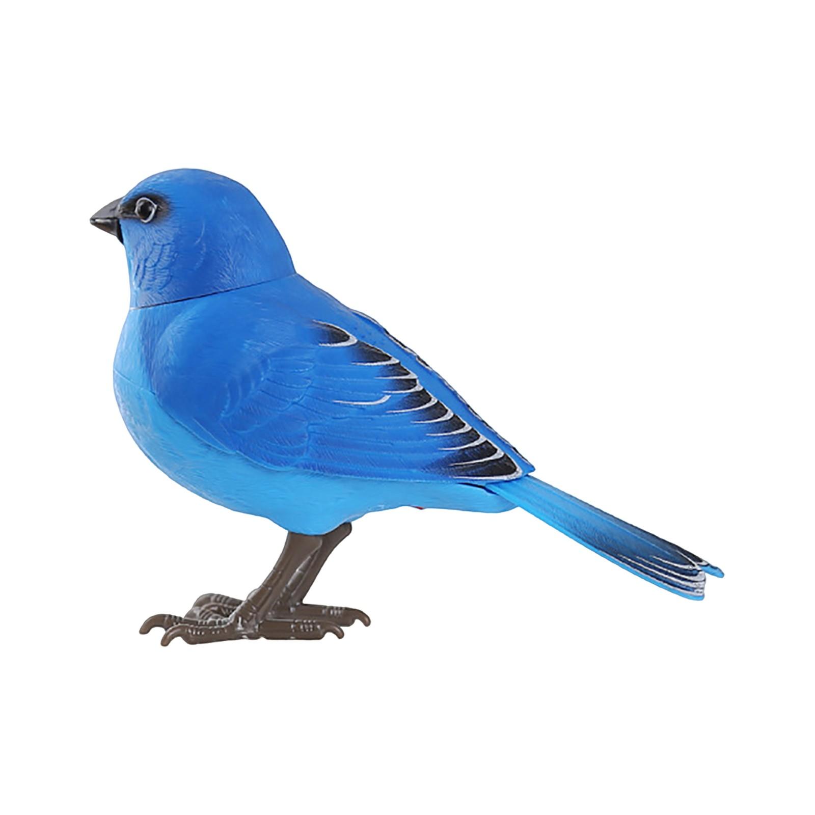 

Веселая имитация птицы, управляемая голосом и светом, электрическая сенсорная игрушка для детей One Size