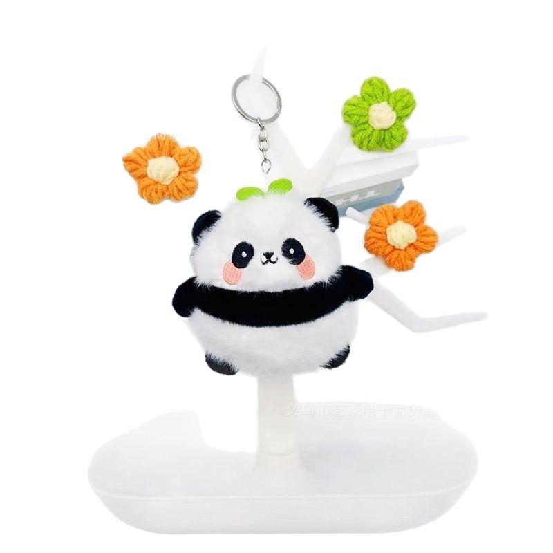 Panda Plush Keychain: Cute Bag Charm & Small Gift