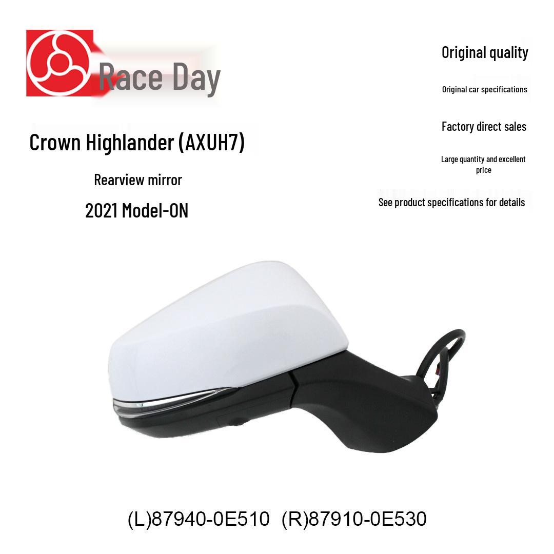 

21-23 Toyota Crown Highlander Outdoor Rearview Mirror 87940-0E510/87910-0E510 Left: 87940-0E510
