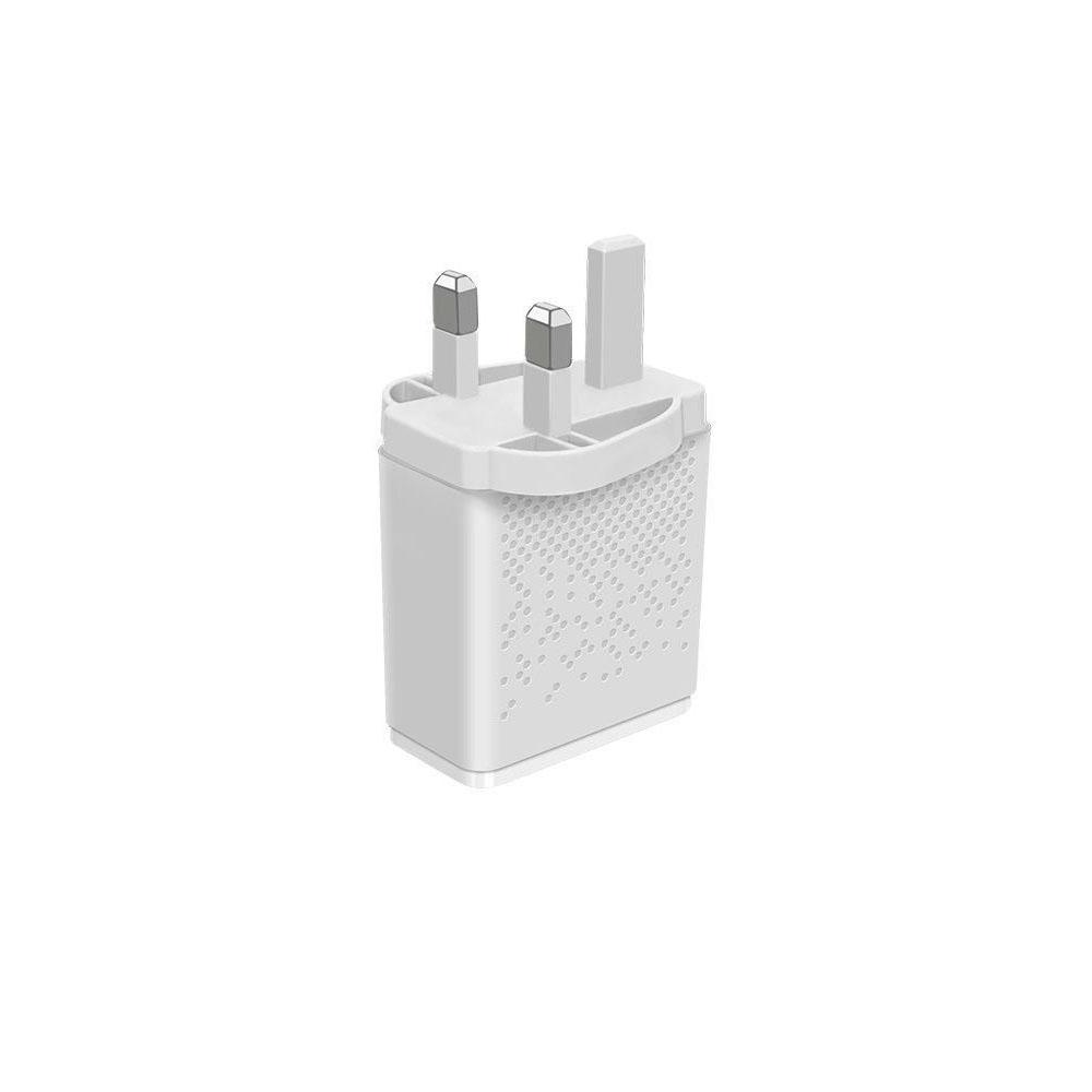 65W GaN LED nabíječka pro mobil a notebook - PD+USB rychlé nabíjení, EU/UK standard