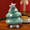 Large Christmas Tree Figurine Dolls - Plush Holiday Decorations for Mall Displays