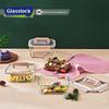 GLASSLOCK Portable Large Capacity Tempered Glass Kimchi Jar