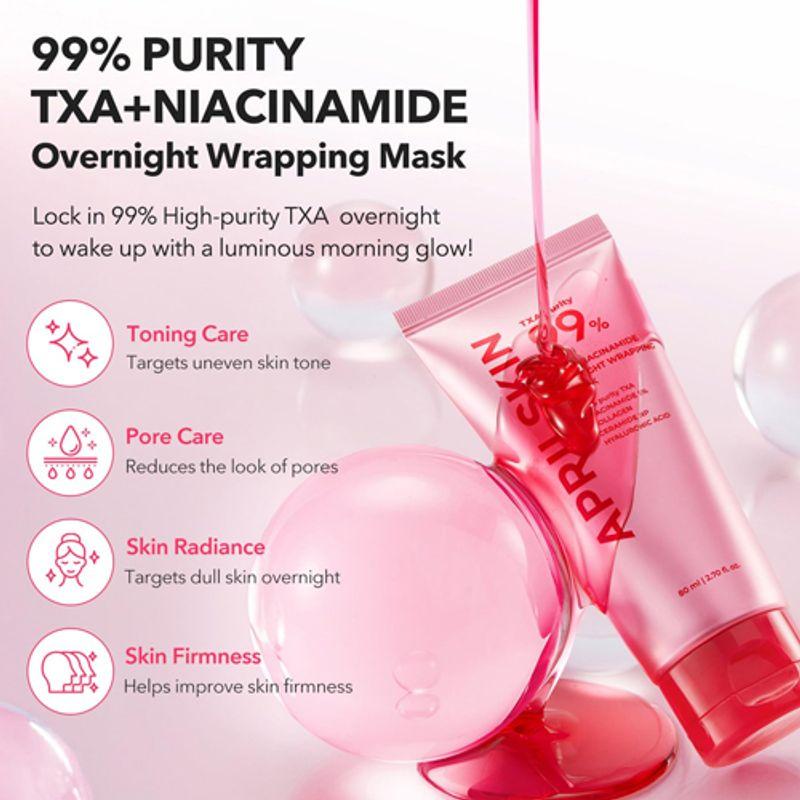 [APRILSKIN] TXA Niacinamide 99 Night Wrapping Mask 80ml