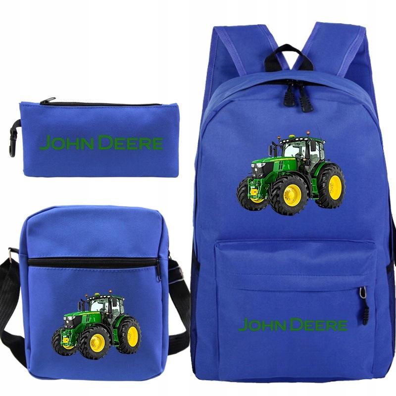 Primary And Secondary School Students Schoolbag Three-Piece Personalized Printing Children'S Backpack Large Capacity Shoulder Backpack Pencil Case