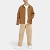 Nike Solid Color Large Pocket Polo Jacket Men Jackets Malt-Brown DQ5185-270