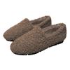 Women's Winter Plush Shoes, Wearing Plush And Warm Flat Shoes The Outside