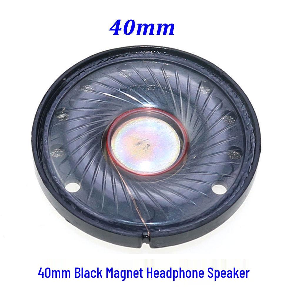 27/30/40/50mm Bluetooth Headphone Speaker Unit with Cover, 32 Ohm, Head-mounted Loudspeaker