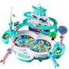 Magnetic Electric Fishing Game Toy, Musical Light Track Educational Parent-Child Interactive Toy For Kids
