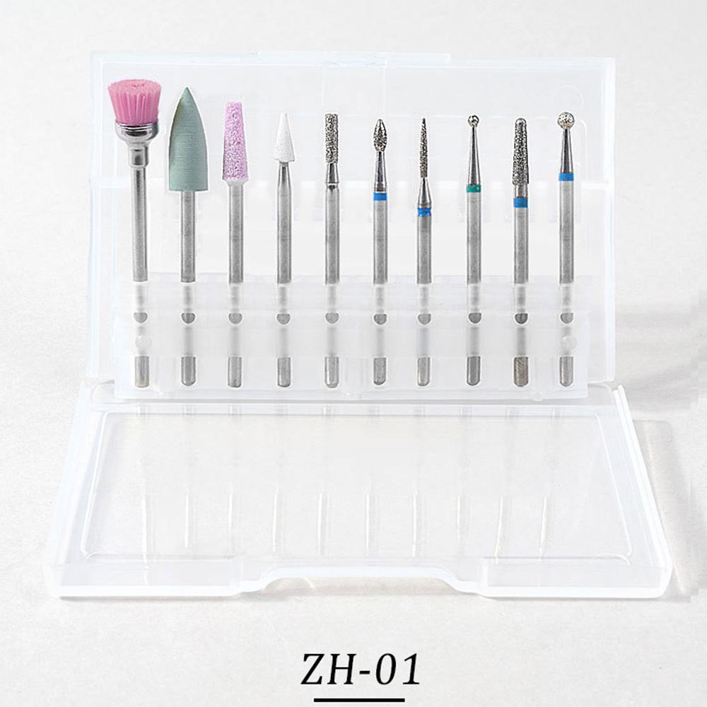 Nagelbohrer-Bits, rotierender Fräser, Maniküre- und Pediküre-Werkzeug für elektrische Nagelmaschinen zum Entfernen von Nagellack-Gel