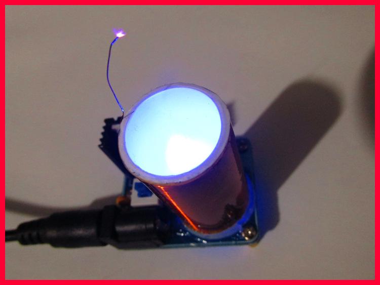 BD243 DIY Mini Tesla Coil Kit for Wireless Lighting Magic Prop