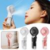 Handheld Fan Portable Handheld Misting Fan Rechargeable Operated Spray Mist Fan Water Mist Fan Outdoors Misting Personal Cooling