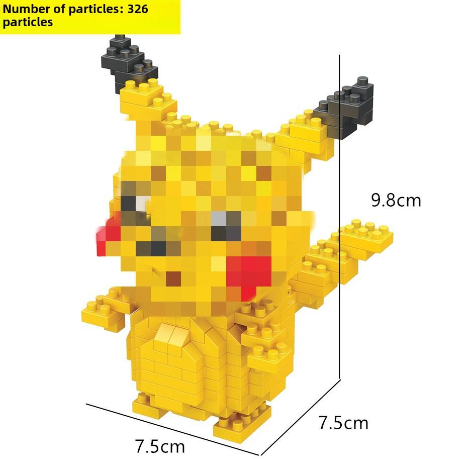 Leboyu 8093 Micro Diamond Block Toy - Educational Elf Assembly Set 