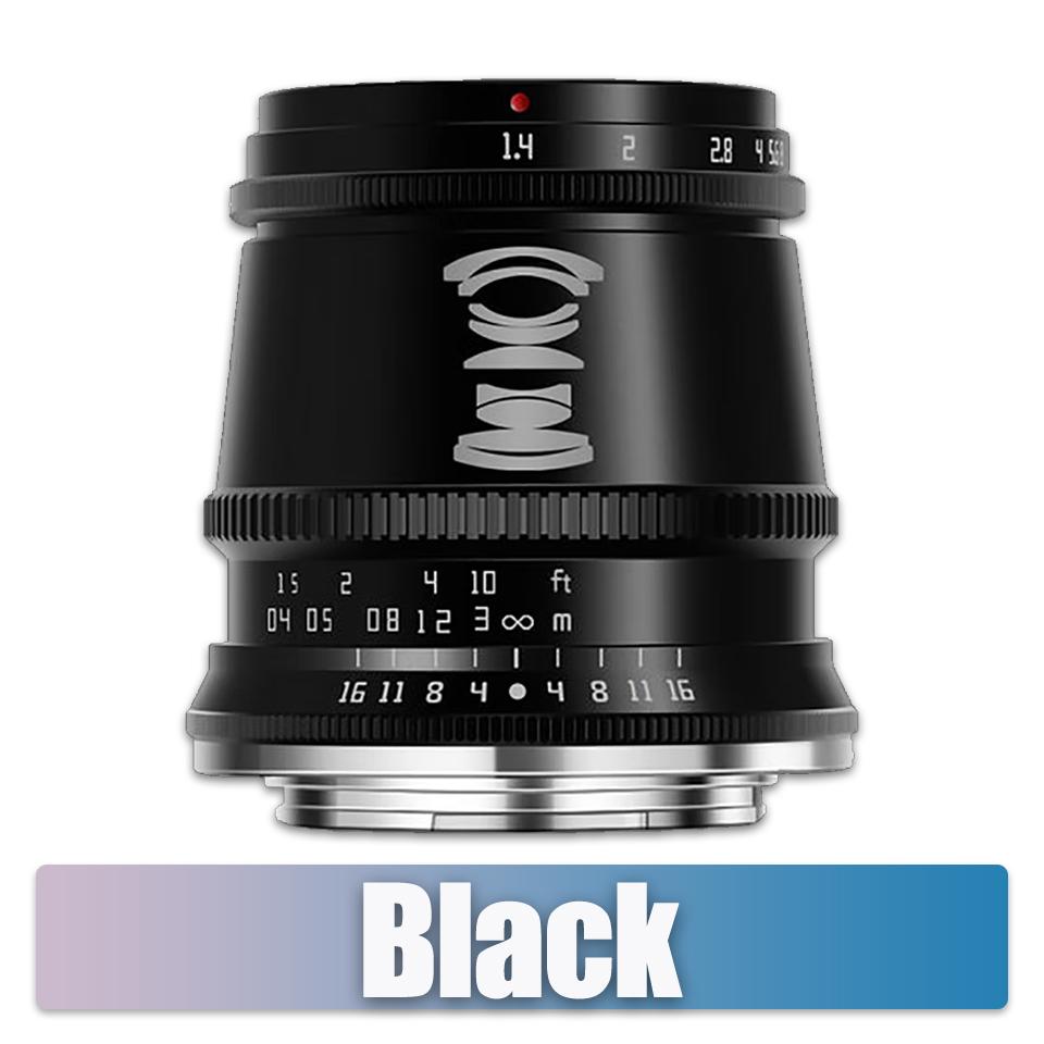 TTArtisan APS-C Obiektyw Portretowy 17mm F1.4 35mm F1.4 50mm F1.2 do Fotografii Studyjnej Aparatem Sony E Fujifilm X Nikon Z