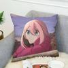 AAzumanga Daioh Pillow Case Sofa Decorative Home Doublesided Print Plush Square Throw Pillow Cushion Cover