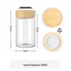 Food Grade Sealed Glass Storage Jar for Tea, Coffee & More