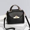 [Send Women's Bags On Behalf of Others] Woven Handbags, New Fashionable Lock Small Square Bags, Single Shoulder Messenger Bags On Behalf of Others