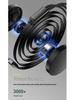 6A Retractable Multi-Device Super Fast Charging Cable with Three Connectors - Customizable Logo Option