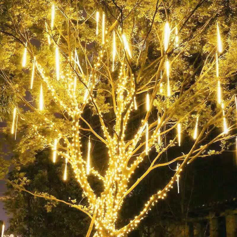 Outdoor LED Meteor Shower String Lights