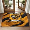 Hull City Football Design Crystal Velvet Rug Soft Decorative Mat for Bedroom Entrance