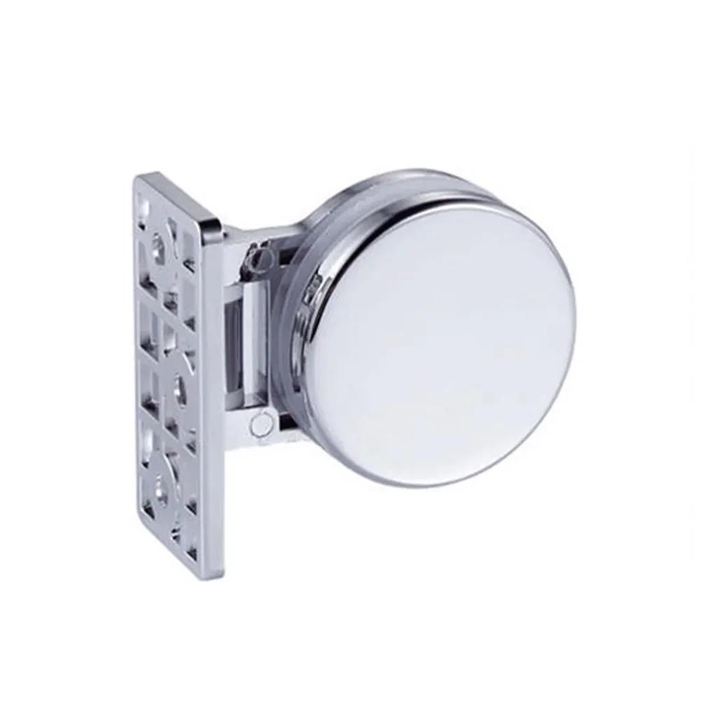 

Sink Shower Tray Screen 180 Degrees Frameless Glass Shower Door Bracket Hinge Glass Zinc Alloy Accessories For Bathroom