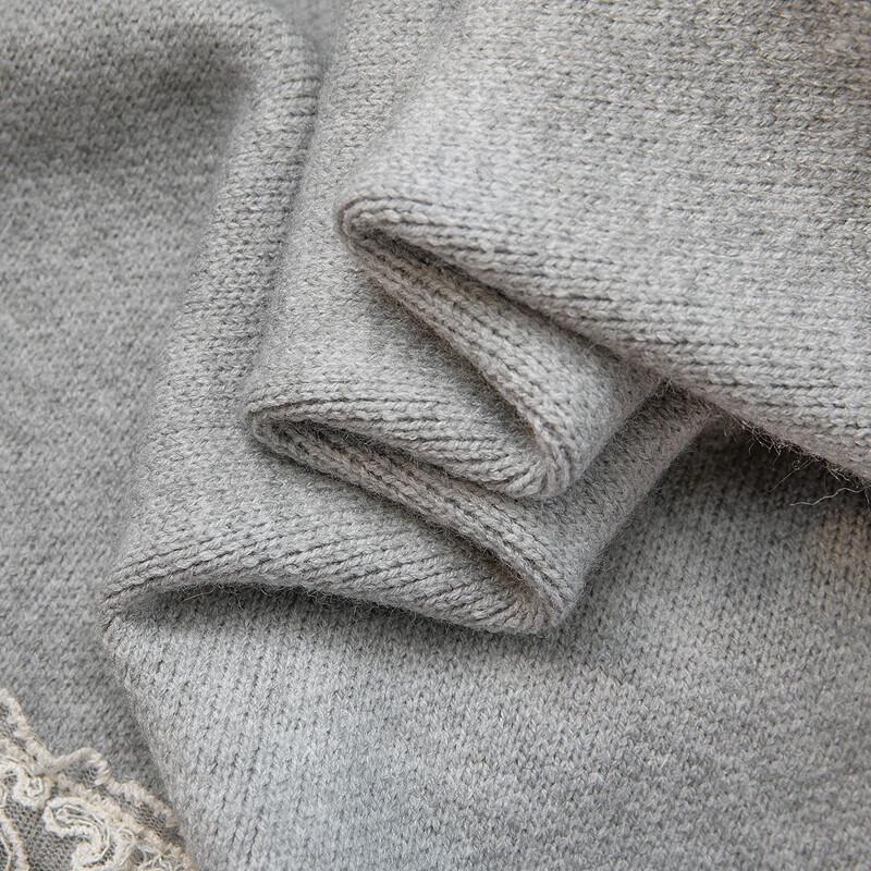 Women's Lace Patchwork Knitted Vest