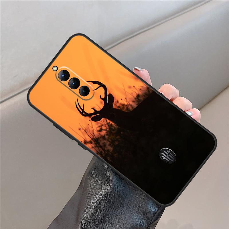 Deer Hunting Camo Case For ZTE Nubia Red Magic 11 10 9 8 8S 9S 10S Pro Plus 6S 7S 6 7 For RedMagic 10 Air Cover