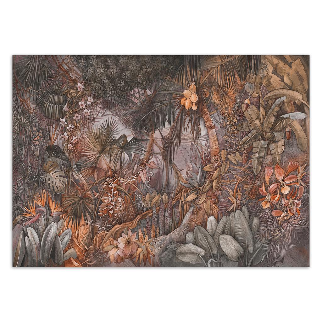 Tapet Djungeldjup