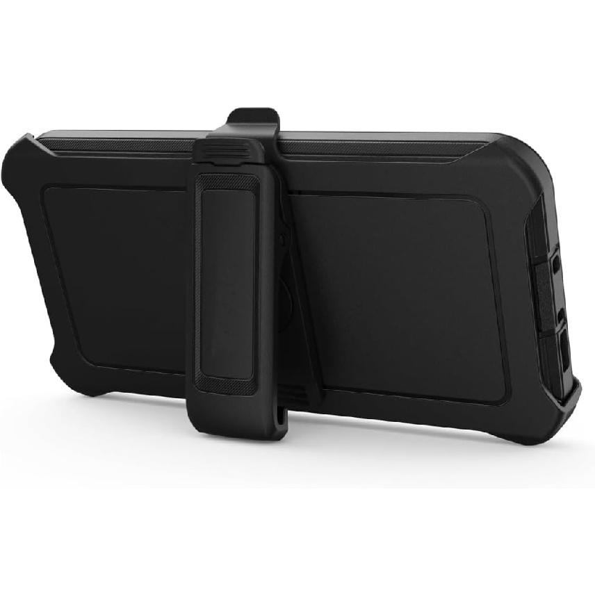 Defender Case Compatible with Samsung Galaxy S23 Ultra Defender Phone Case Screenless, Rugged & Durable, Black