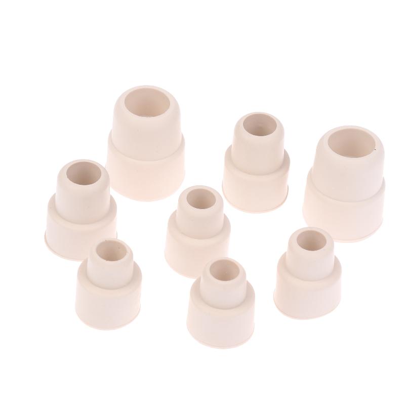 20Pcs Lab Rubber Stopper Reverse Cap Anti Mouth Rubber Sealing Plug 14# 16# 19# 24# Rubber Cap For Laboratory Bottles
